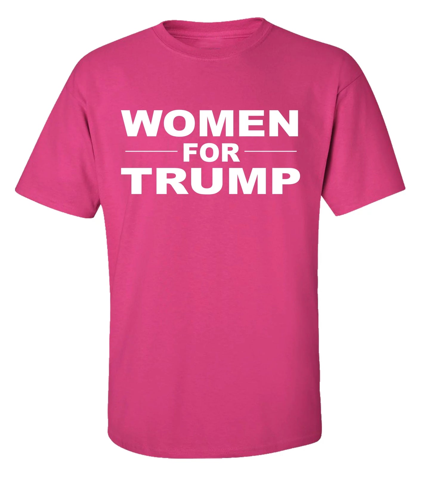 Political Women for Trump Adult Short Sleeve T-Shirt-Helconia-Xxxl