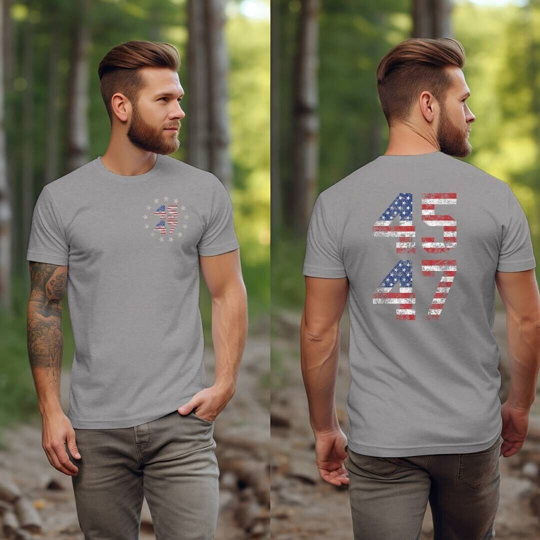 Trump 2024 MAGA 45 47 Missed Me Never Surrender Legend Flag PA Shooting T-Shirt
