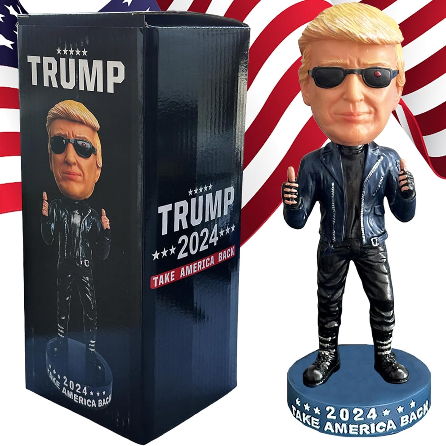 Donald Trump Collectibles Trump Merchandise Donald Trump 2024 Bobblehead Gifts F