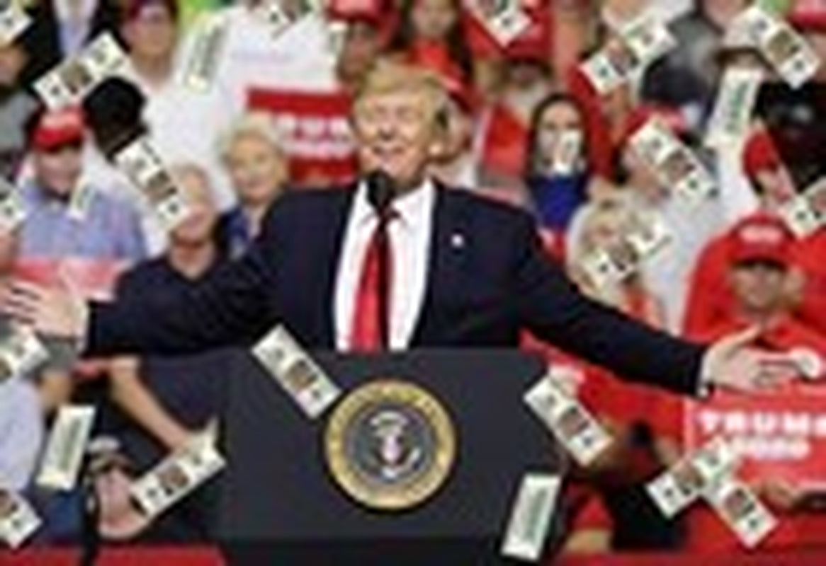 Trump 2024 Limited Edition Novelty Dollar Bill - Pack of 100 - Make American