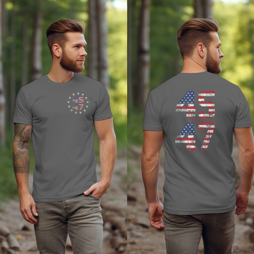 Trump 2024 MAGA 45 47 Missed Me Never Surrender Legend Flag PA Shooting T-Shirt