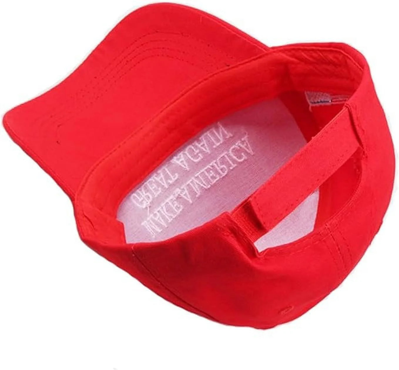 Donald Trump 2024 MAGA Baseball Hat, Red, 2 Count