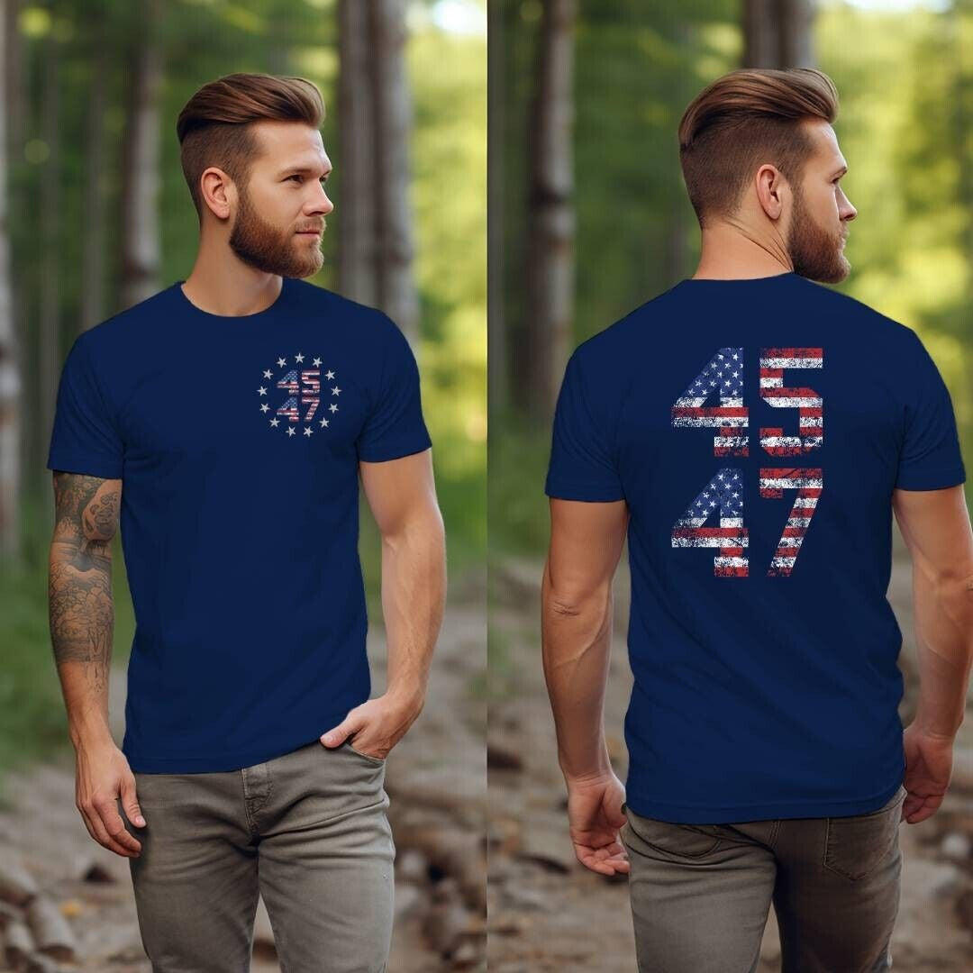 Trump 2024 MAGA 45 47 Missed Me Never Surrender Legend Flag PA Shooting T-Shirt