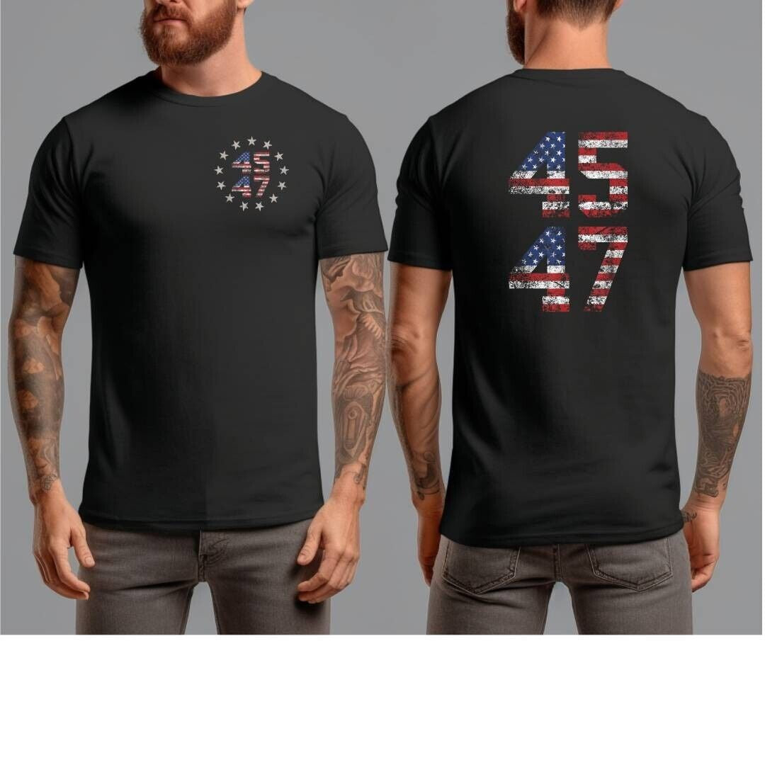 Trump 2024 MAGA 45 47 Missed Me Never Surrender Legend Flag PA Shooting T-Shirt