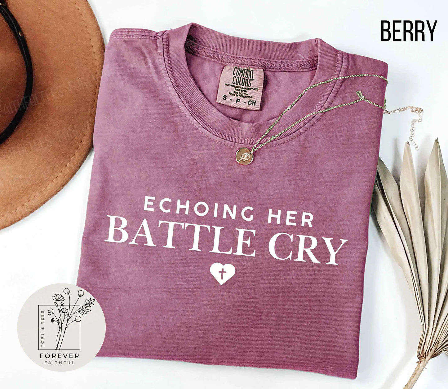 Comfort Colors® Battle Cry Erika Kirk T-Shirt, Inspiring Women'S Top, Empowerment Gift, Justice for Charlie, Stand with Erika