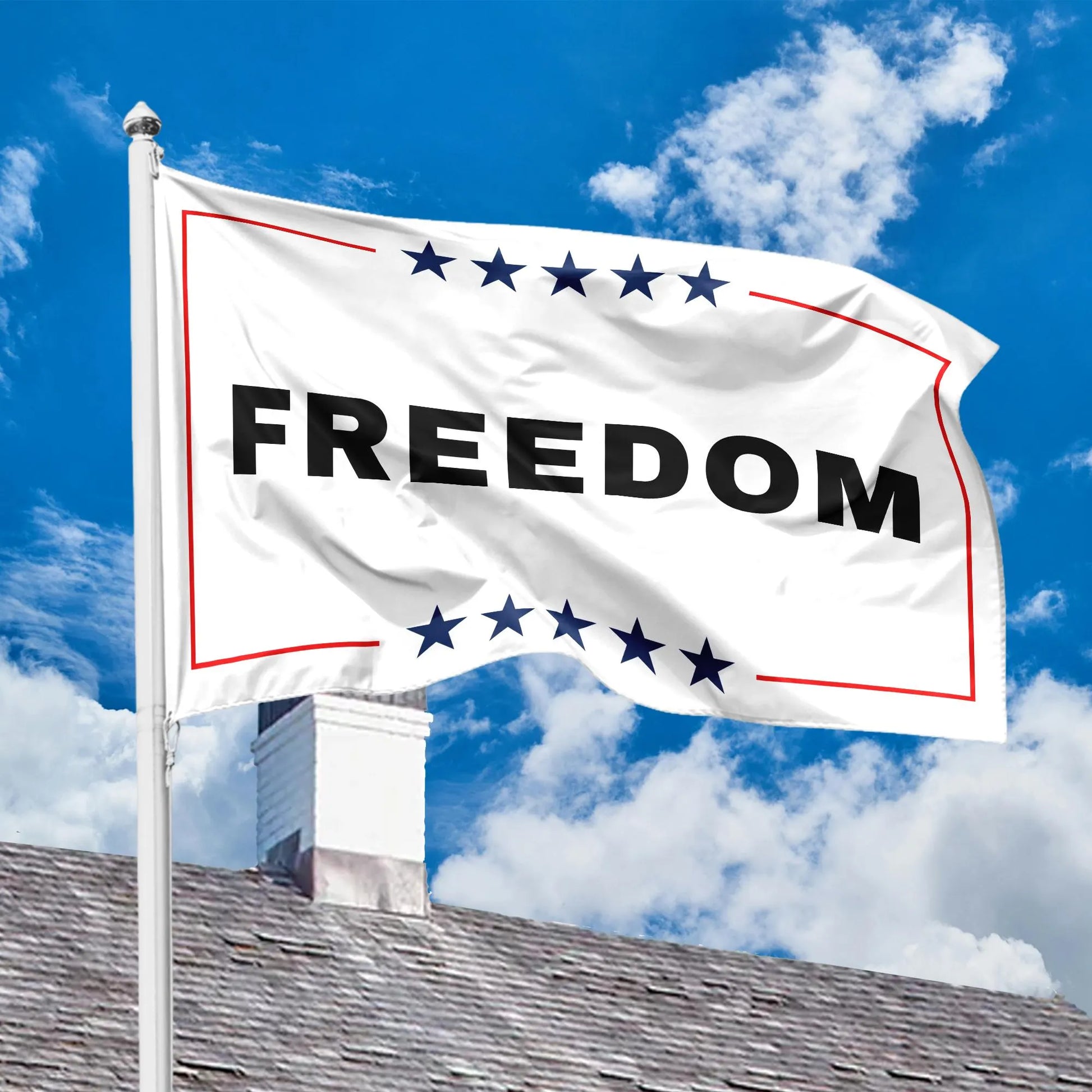 Freedom Charlie Kirk House Flag, Activist & Human Rights Support Flag, Political Awareness House Flag, Justice for Charlie Kirk Flag