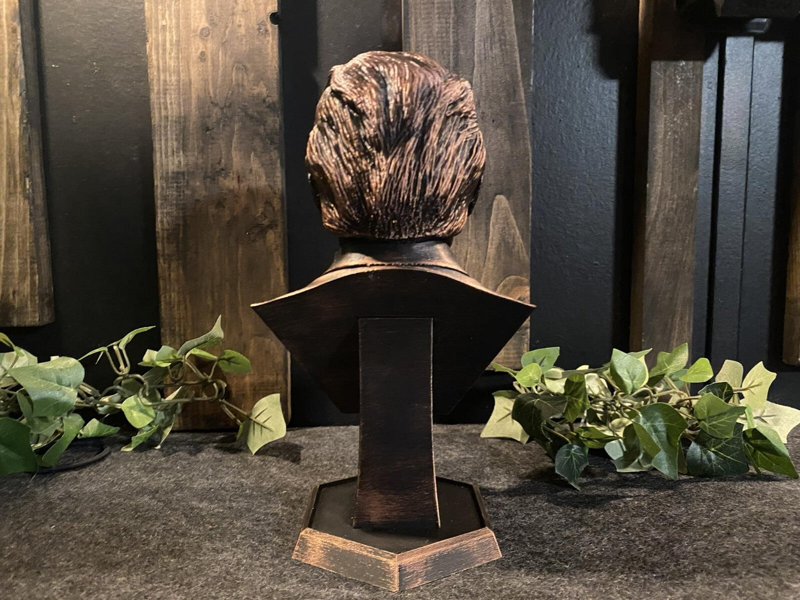 Donald Trump Statue 9 INCHES TALL Hand Painted Copper
