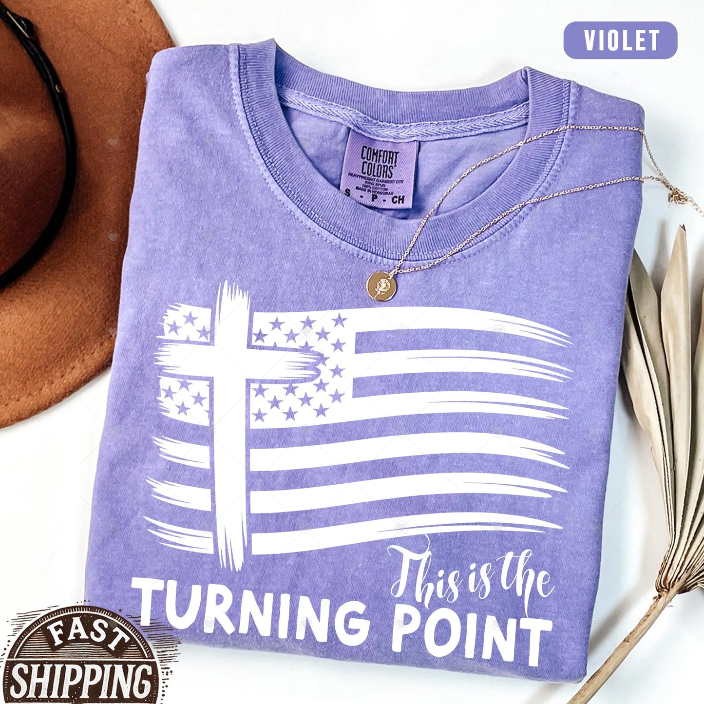 Charlie Kirk Comfort Colors® Shirt,Freedom Shirt with American Patriot,Patriotic Graphic Tee,Kirk Freedom Heat Press,Change Starts Here