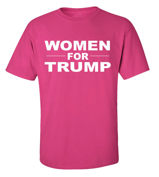 Political Women for Trump Adult Short Sleeve T-Shirt-Helconia-Xxxl