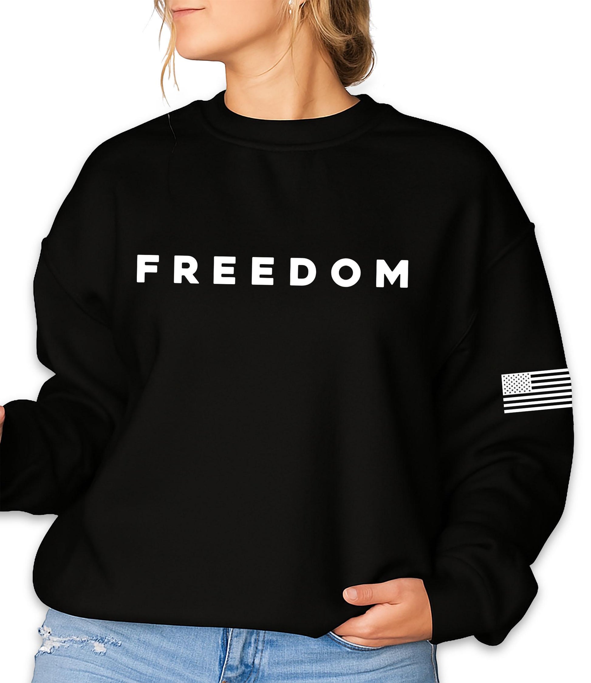 Charlie Kirk Freedom Sweatshirt, Charlie Kirk Hoodie, Charlie Kirk Sweater, Justice for Charlie Kirk Memorial Shirt
