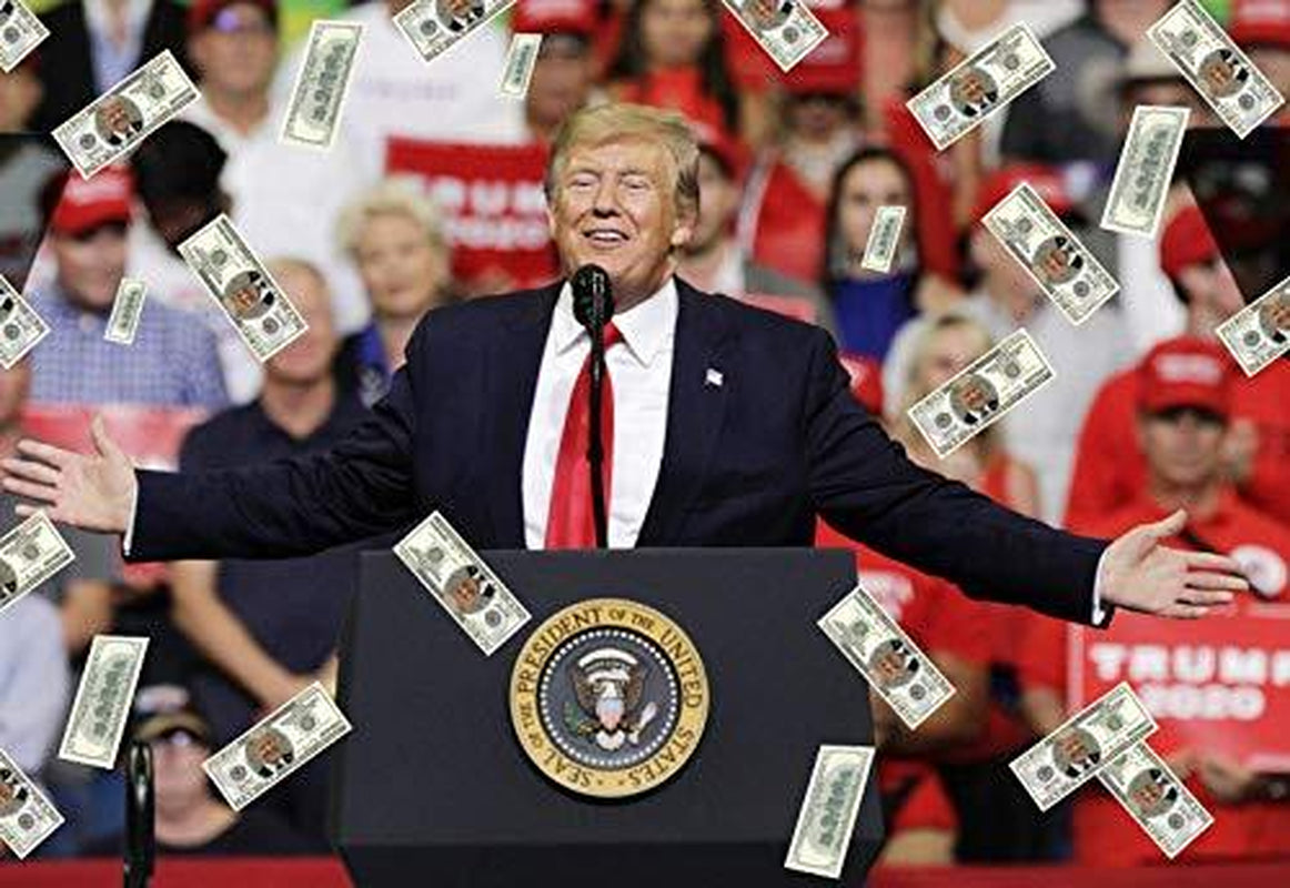 Trump 2024 Limited Edition Novelty Dollar Bill - Pack of 100 - Make American