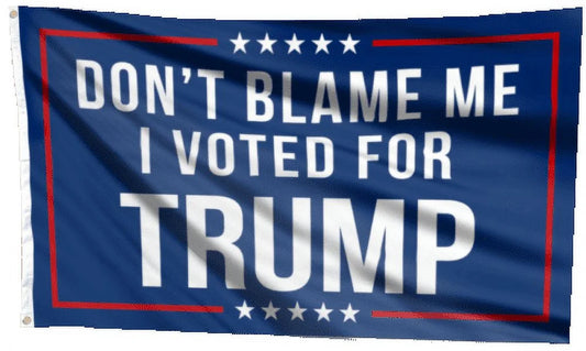 3X5 I Voted for Trump 2024 President Republican Flag