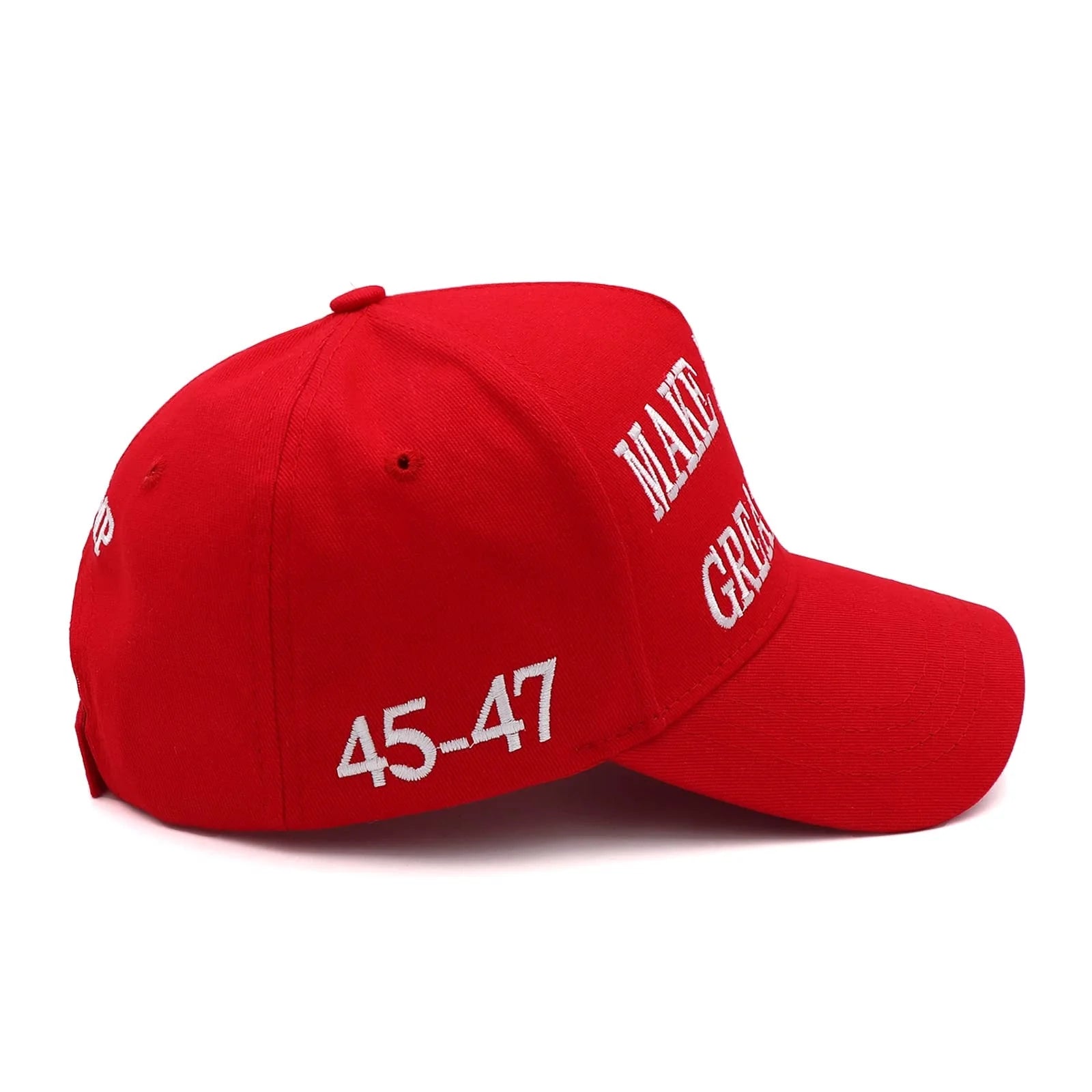 MAGA Hat 45-47 Make America Great Again Red Hat Donald Trump 2024 Baseball Cap USA Flag