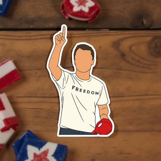 Freedom - Charlie Kirk Stickers