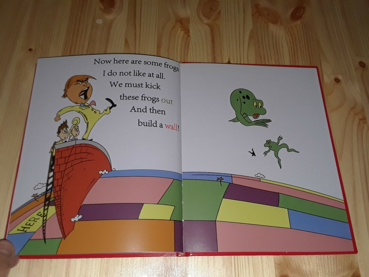 "Hardcover" Winners Aren'T Losers Children'S Book Donald Trump Made in the USA.
