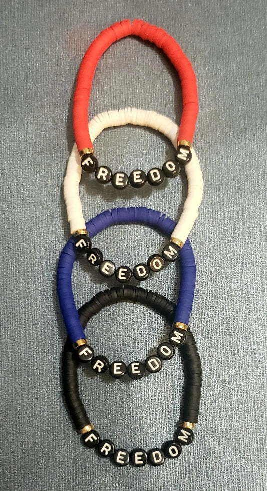 Charlie Kirk Freedom Bracelet: Support Free Speech