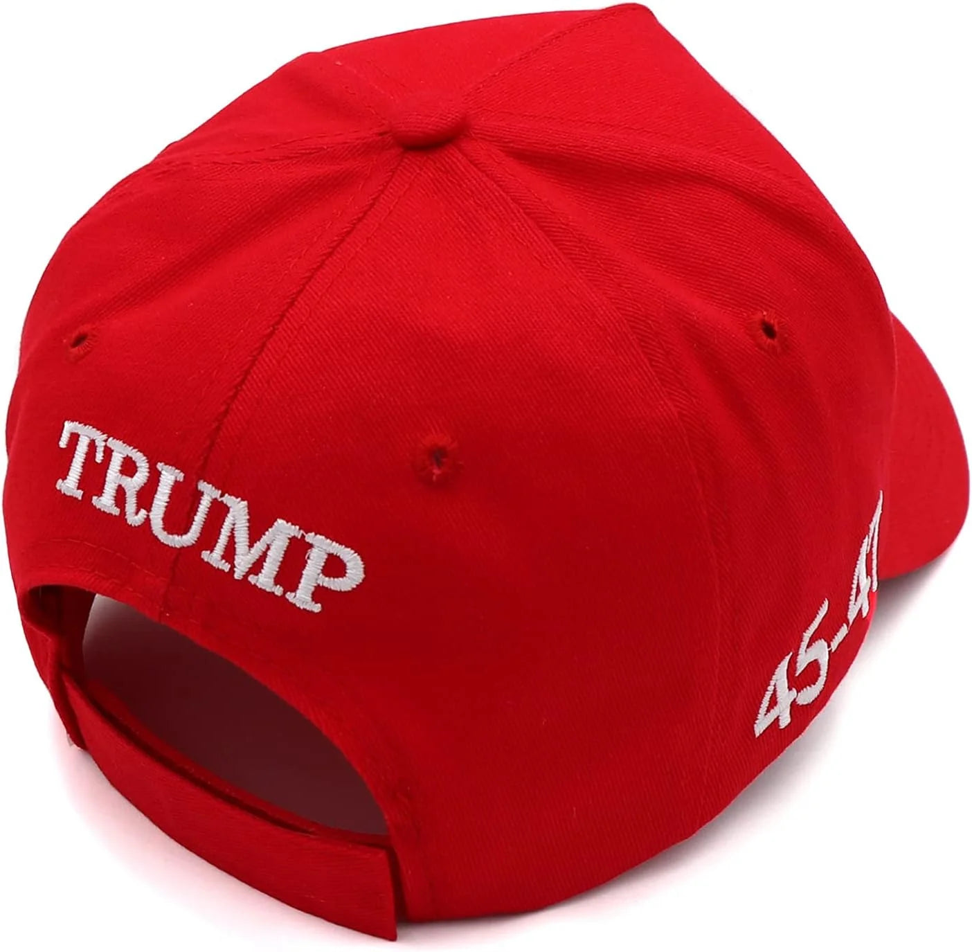 2Pc Trump 2024 MAGA Hat - Make America Great Again Donald Trump 45, 47 Presidential Campaign Red Cap with USA Flag