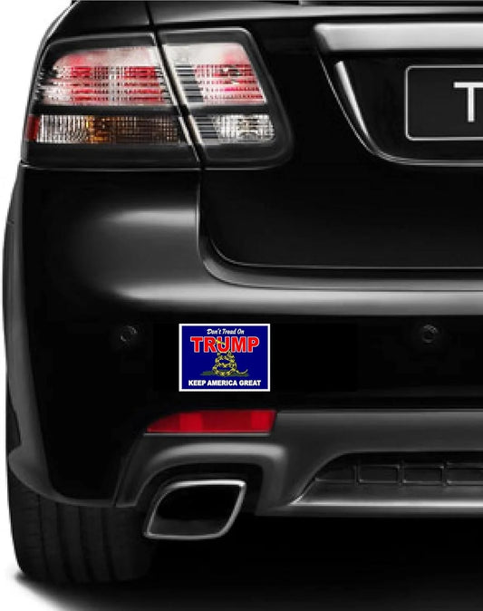 3 Pack Eco Don'T Tread on Trump Donald Keep America Great MAGA Bumper Magnet 4 in X 3 In