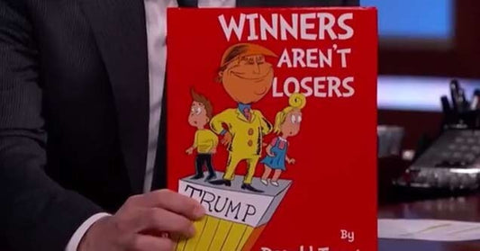 "Hardcover" Winners Aren'T Losers Children'S Book Donald Trump Made in the USA.