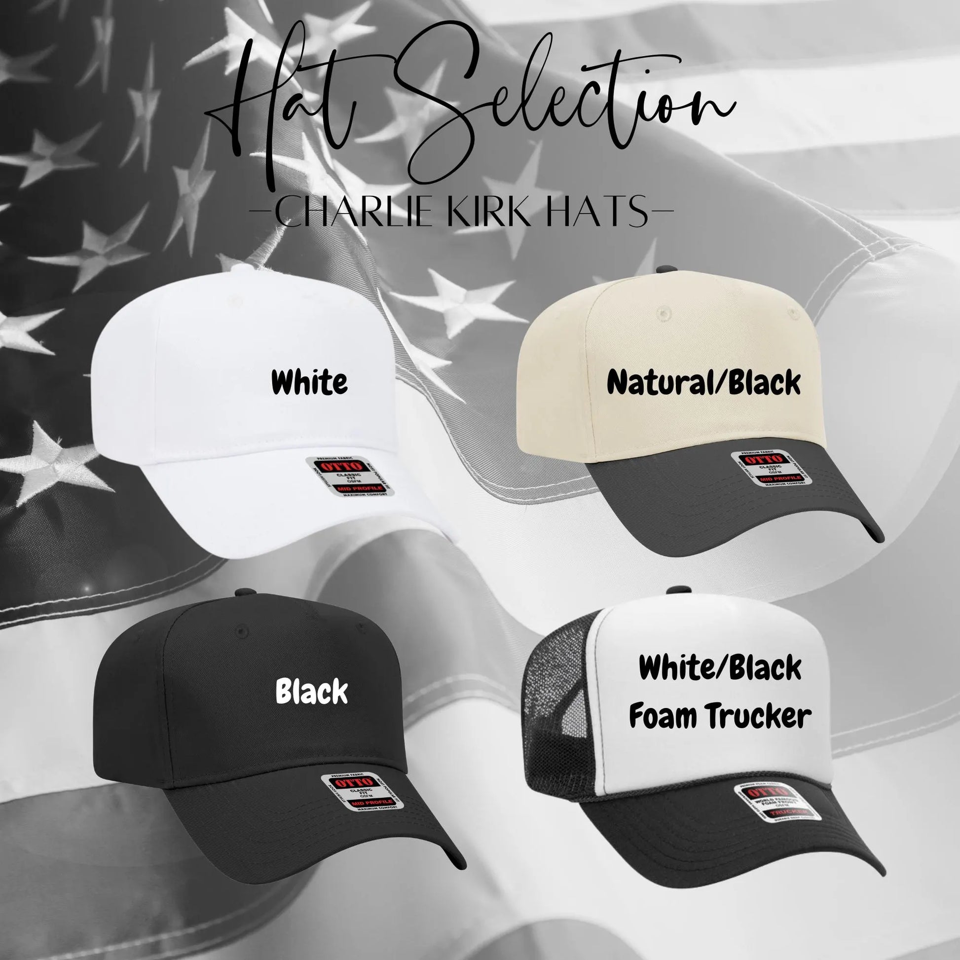 Charlie Kirk - Freedom - Embroidered Hat
