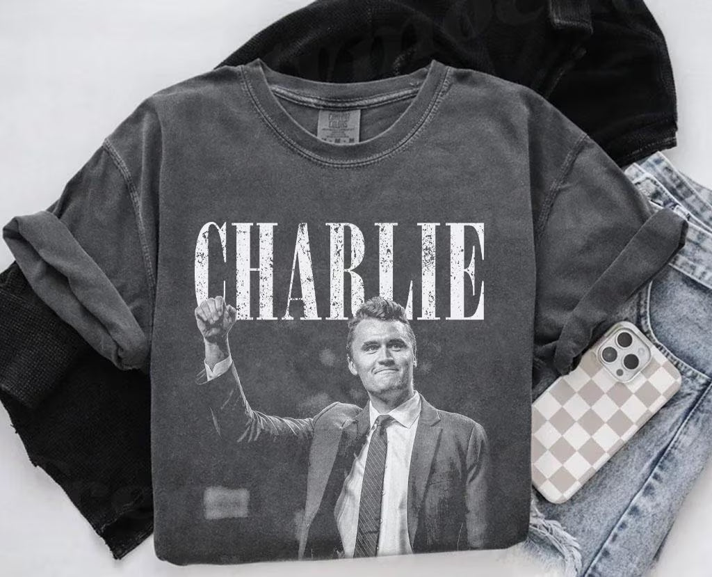 Charlie Kirk Comfort Colors 2 Sides Shirt