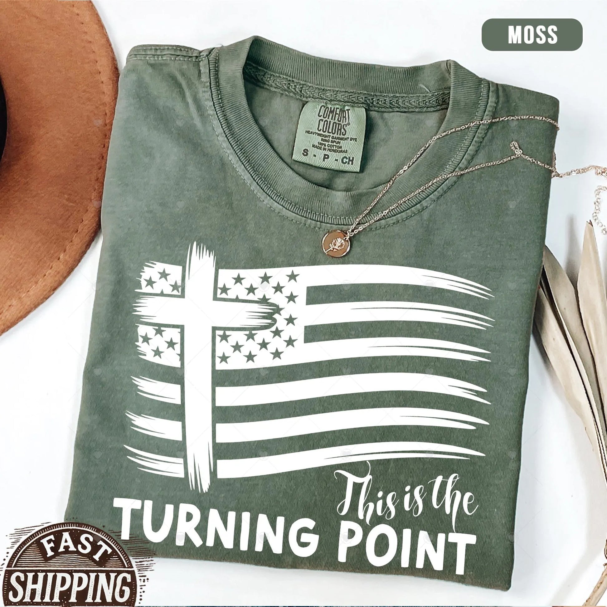 Charlie Kirk Comfort Colors® Shirt,Freedom Shirt with American Patriot,Patriotic Graphic Tee,Kirk Freedom Heat Press,Change Starts Here