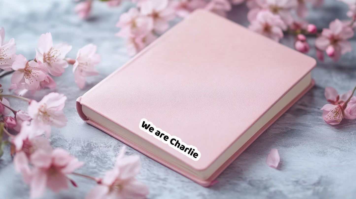 Charlie Kirk Inspired Sticker | Waterproof Vinyl | Water Bottles | Binders | Laptops |