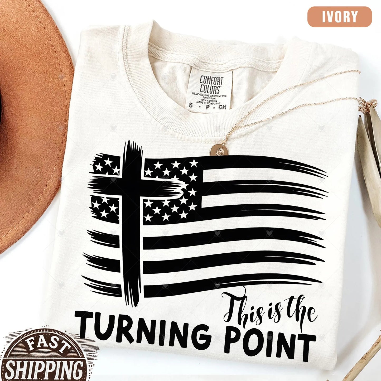 Charlie Kirk Comfort Colors® Shirt,Freedom Shirt with American Patriot,Patriotic Graphic Tee,Kirk Freedom Heat Press,Change Starts Here