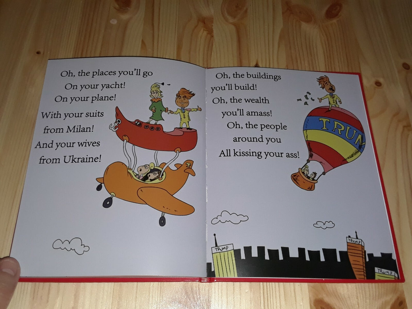 "Hardcover" Winners Aren'T Losers Children'S Book Donald Trump Made in the USA.