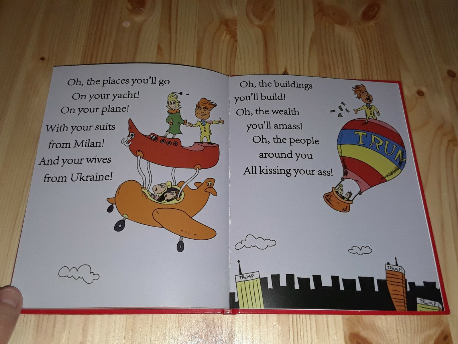 "Hardcover" Winners Aren'T Losers Children'S Book Donald Trump Made in the USA.