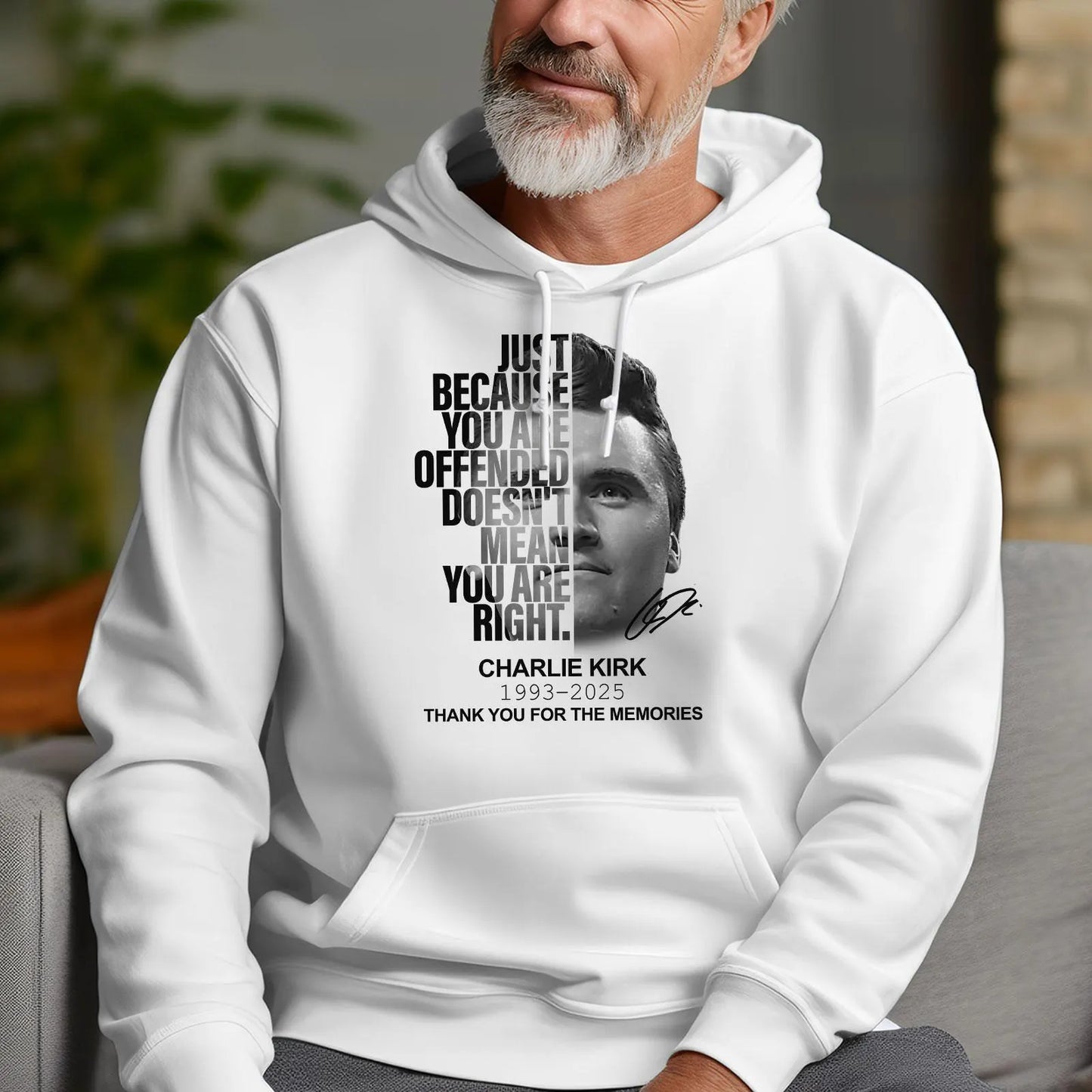 Rip Charlie Kirk Shirt, Thank You for the Memories Charlie Kirk, Republican Shirt, Free Speech Sweatshirt, Hoodie