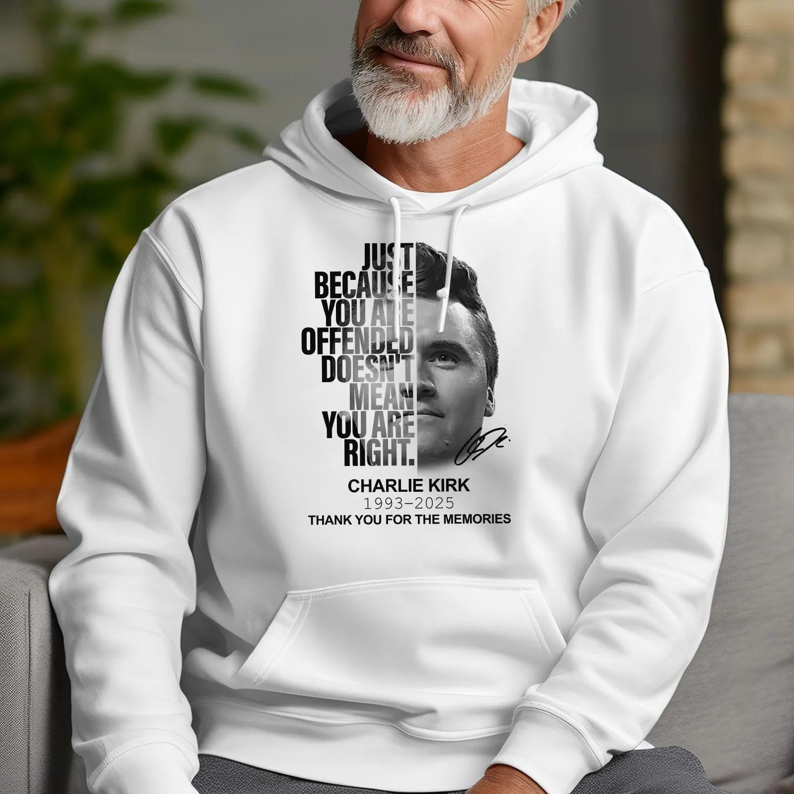 Rip Charlie Kirk Shirt, Thank You for the Memories Charlie Kirk, Republican Shirt, Free Speech Sweatshirt, Hoodie