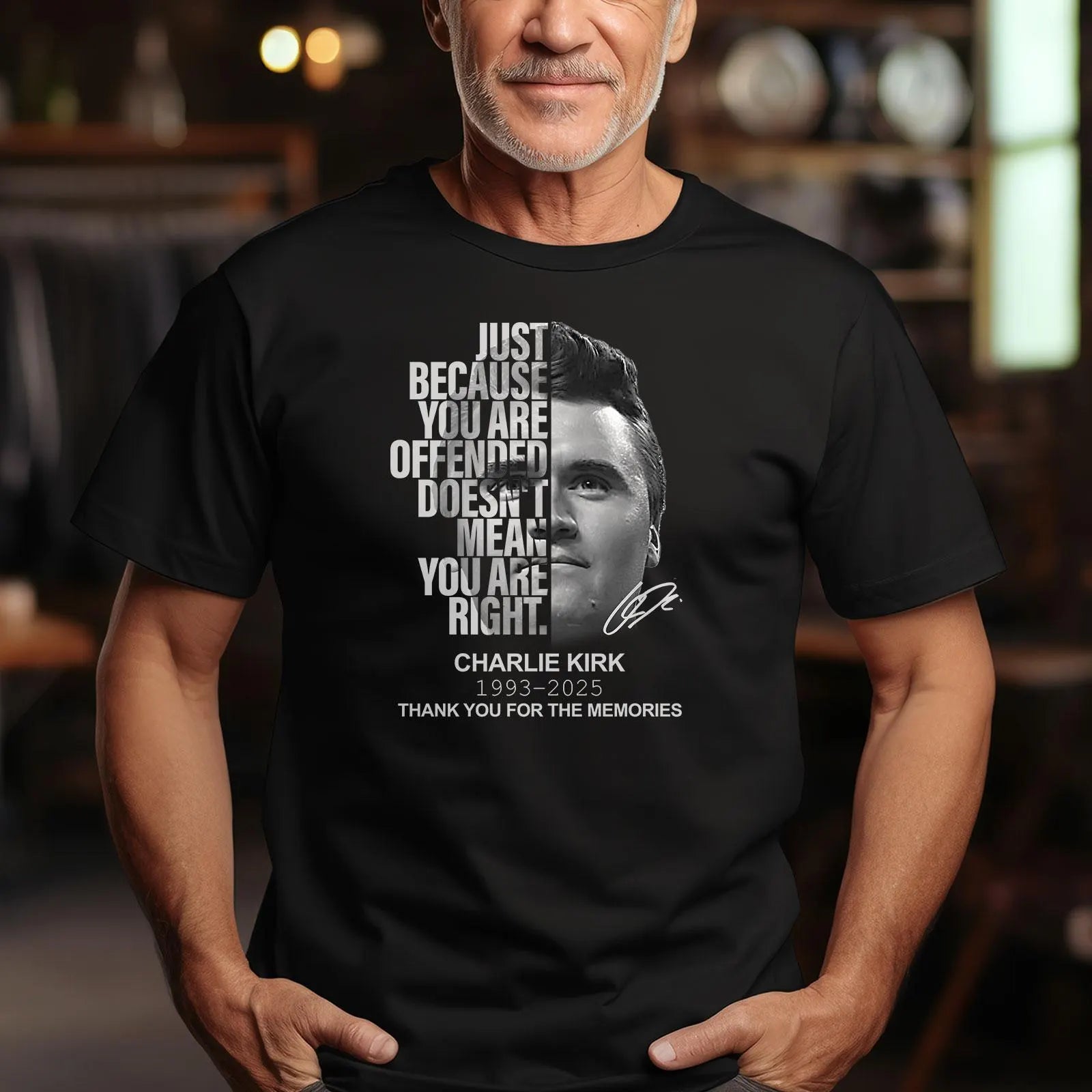 Rip Charlie Kirk Shirt, Thank You for the Memories Charlie Kirk, Republican Shirt, Free Speech Sweatshirt, Hoodie