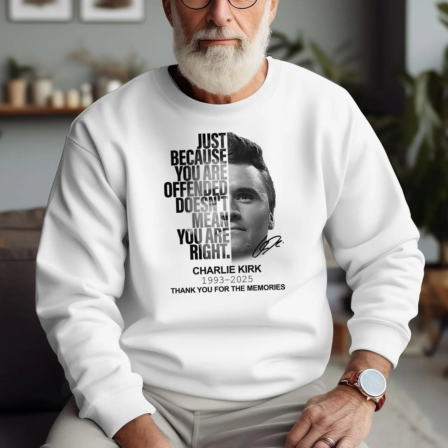 Rip Charlie Kirk Shirt, Thank You for the Memories Charlie Kirk, Republican Shirt, Free Speech Sweatshirt, Hoodie