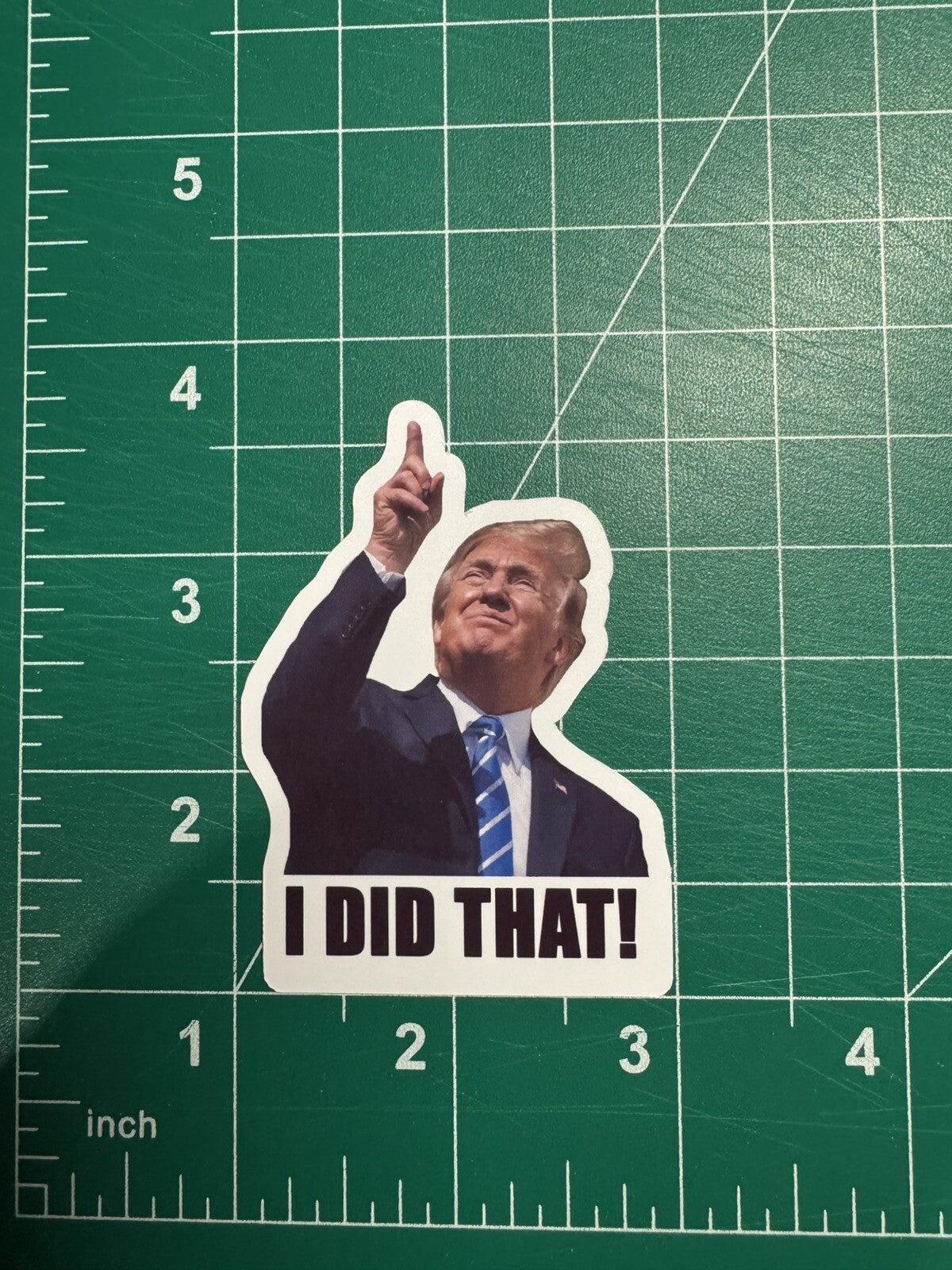 Donald Trump “I DID THAT!” Stickers - 10Pc - Decals Car Gas Pump Station 2.5”X2”