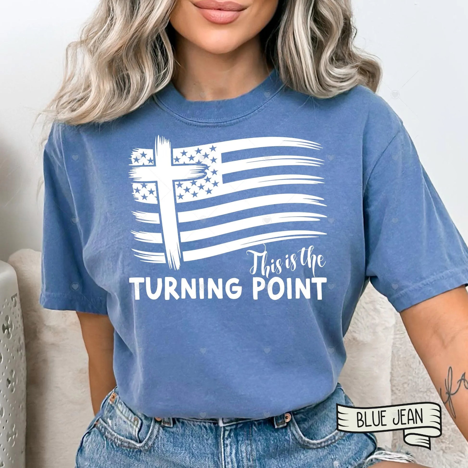 Charlie Kirk Comfort Colors® Shirt,Freedom Shirt with American Patriot,Patriotic Graphic Tee,Kirk Freedom Heat Press,Change Starts Here