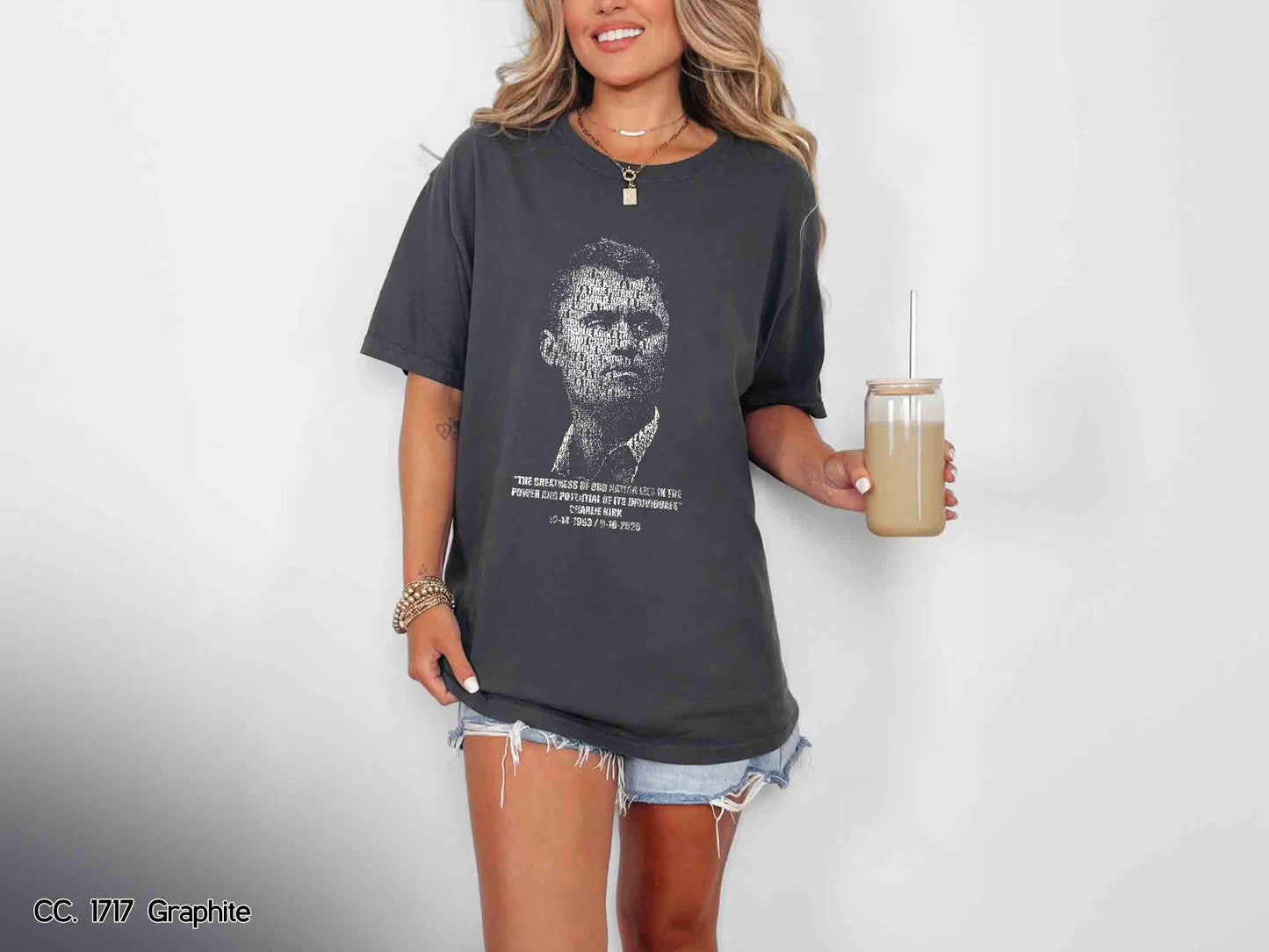 Comfort Colors Charlie Kirk RIP Shirt: Patriot Memorial Tee