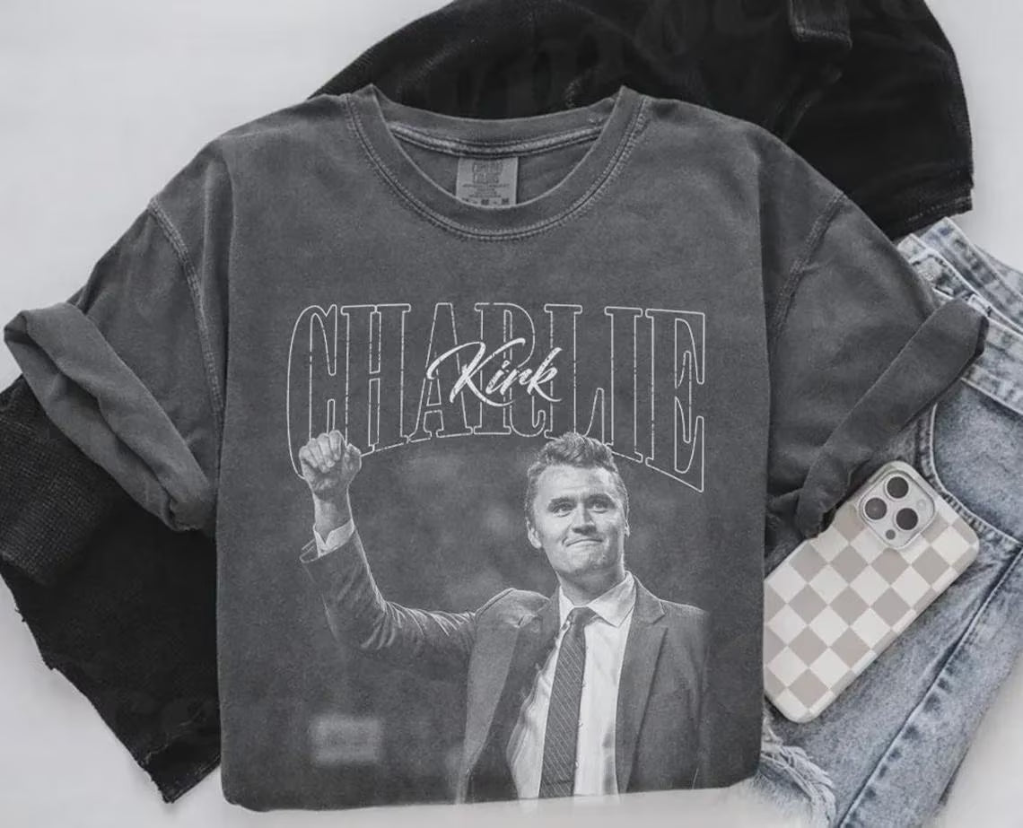 Charlie Kirk Comfort Colors Shirt