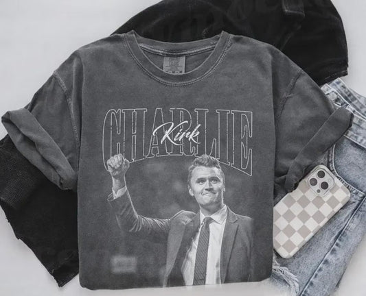 Charlie Kirk Comfort Colors Shirt
