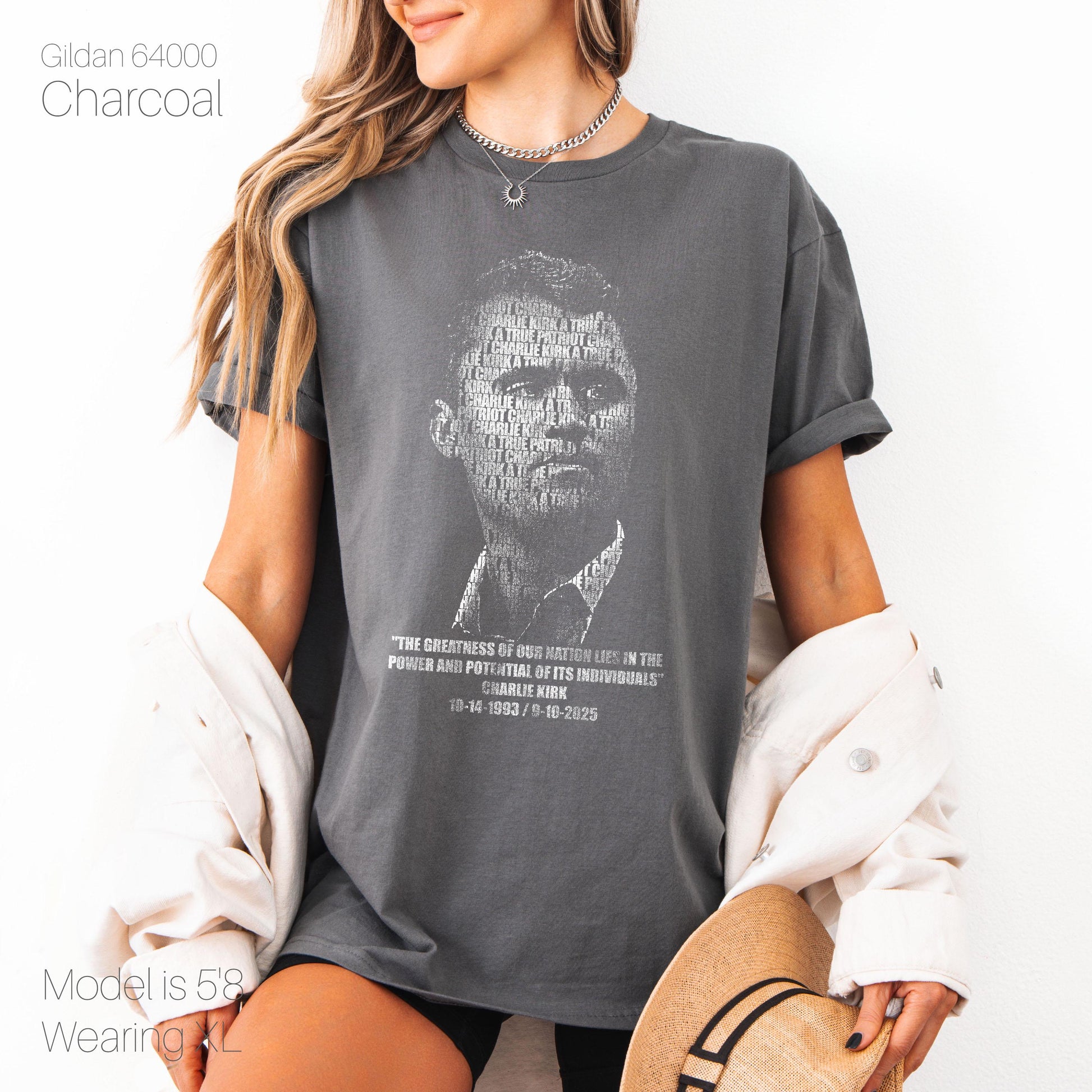 Comfort Colors Charlie Kirk RIP Shirt: Patriot Memorial Tee