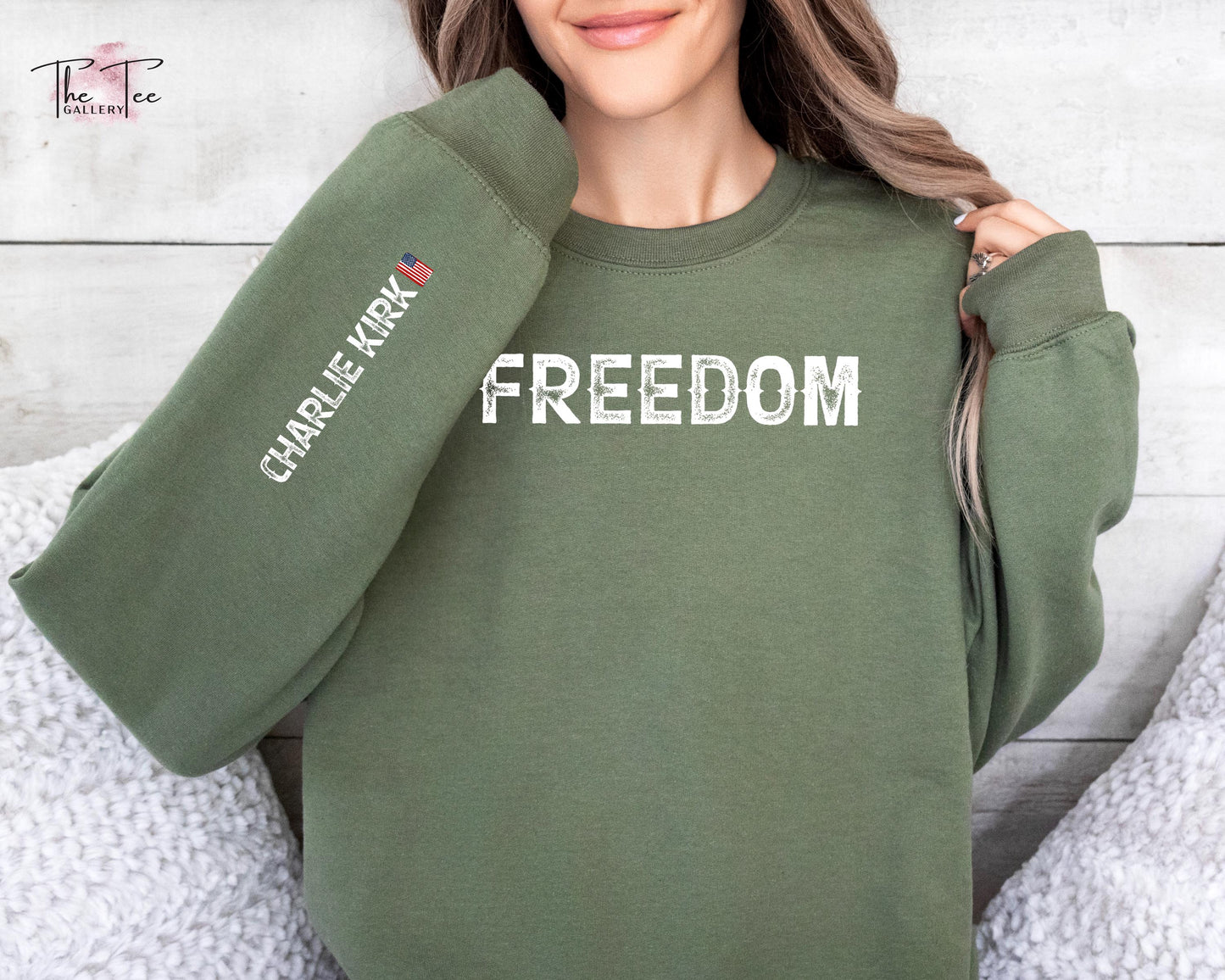 Charlie Kirk Freedom Sweatshirt, Great Patriot Sweater, Kirk Assassination Sweatshirt, RIP Charlie Sweater, Human Rights Activist Hoodie