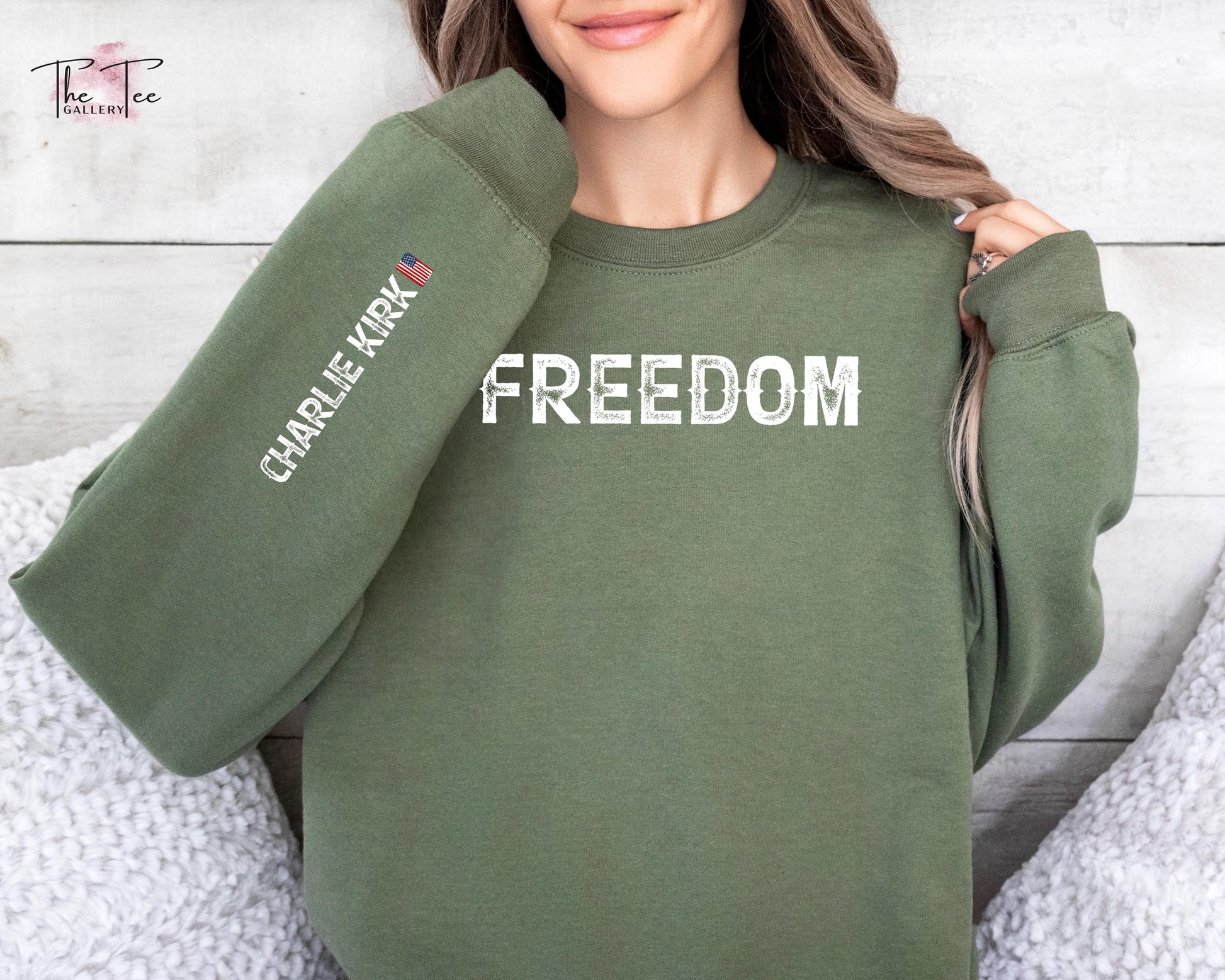 Charlie Kirk Freedom Sweatshirt, Great Patriot Sweater, Kirk Assassination Sweatshirt, RIP Charlie Sweater, Human Rights Activist Hoodie