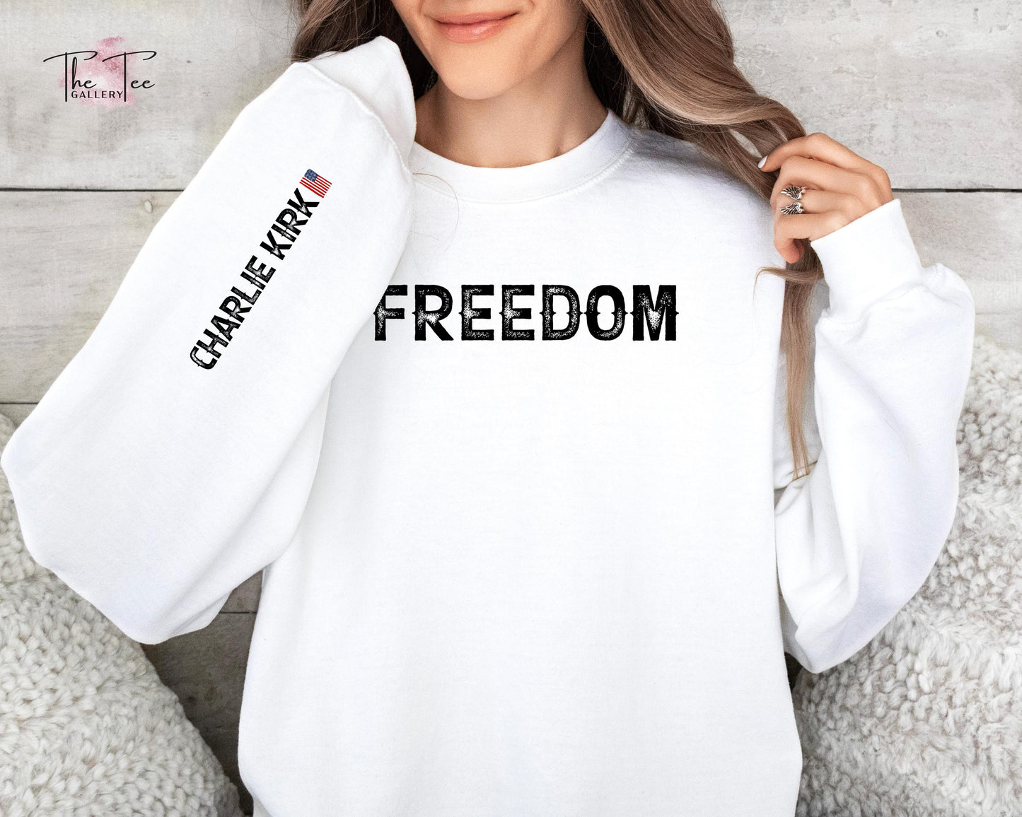 Charlie Kirk Freedom Sweatshirt, Great Patriot Sweater, Kirk Assassination Sweatshirt, RIP Charlie Sweater, Human Rights Activist Hoodie