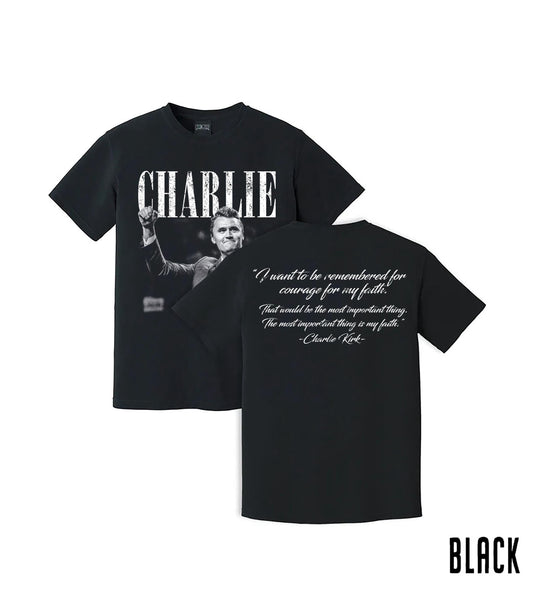 Charlie Kirk Comfort Colors 2 Sides Shirt