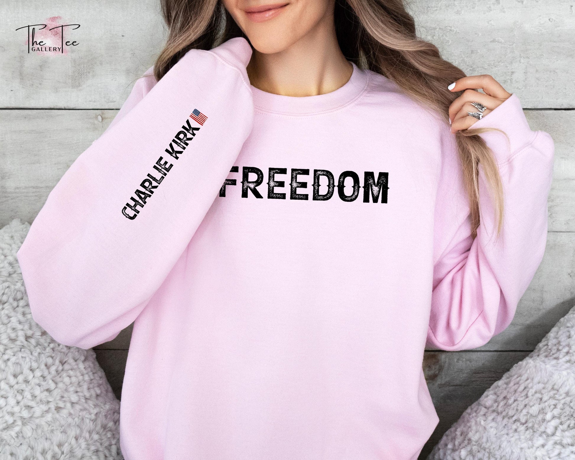 Charlie Kirk Freedom Sweatshirt, Great Patriot Sweater, Kirk Assassination Sweatshirt, RIP Charlie Sweater, Human Rights Activist Hoodie