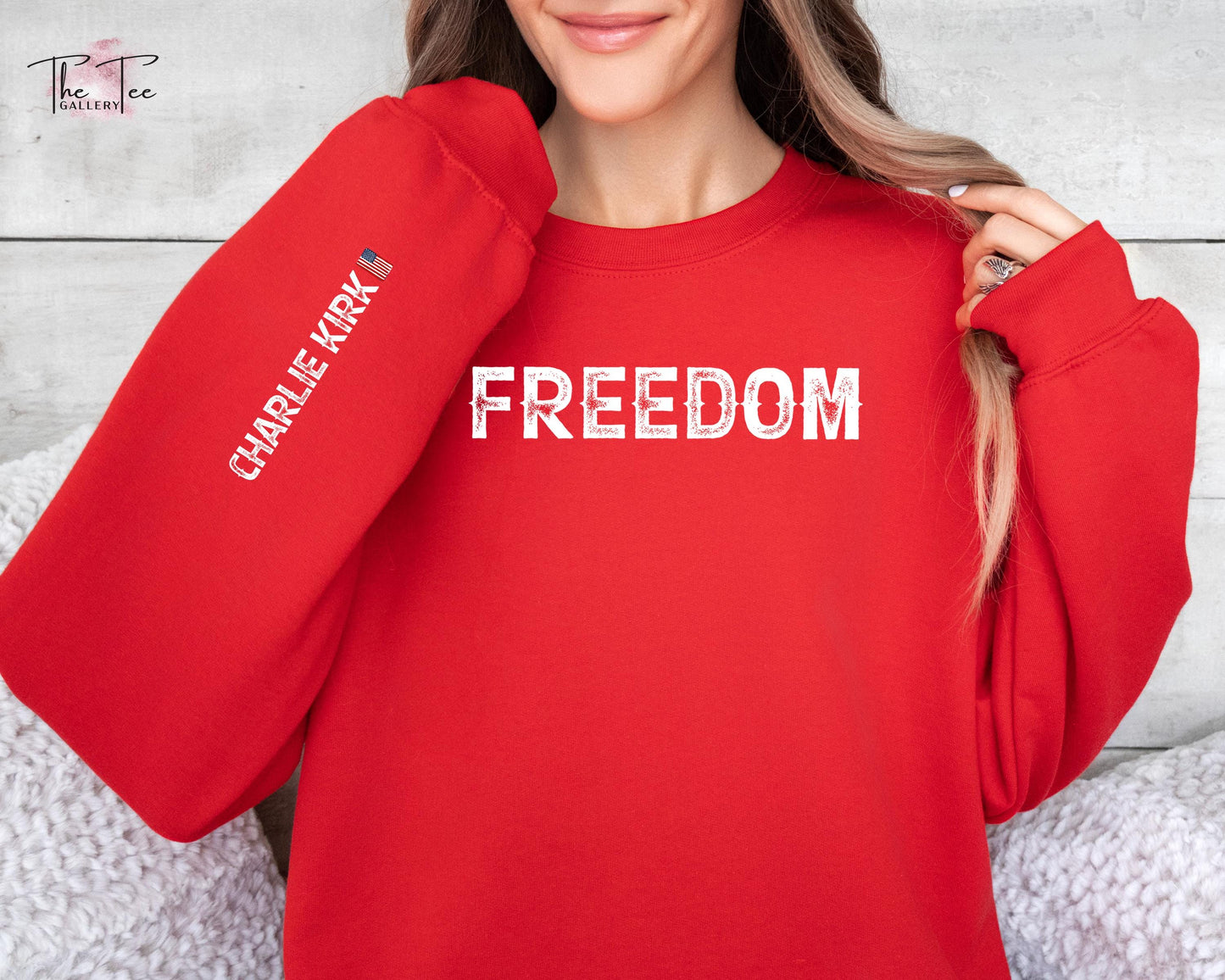 Charlie Kirk Freedom Sweatshirt, Great Patriot Sweater, Kirk Assassination Sweatshirt, RIP Charlie Sweater, Human Rights Activist Hoodie