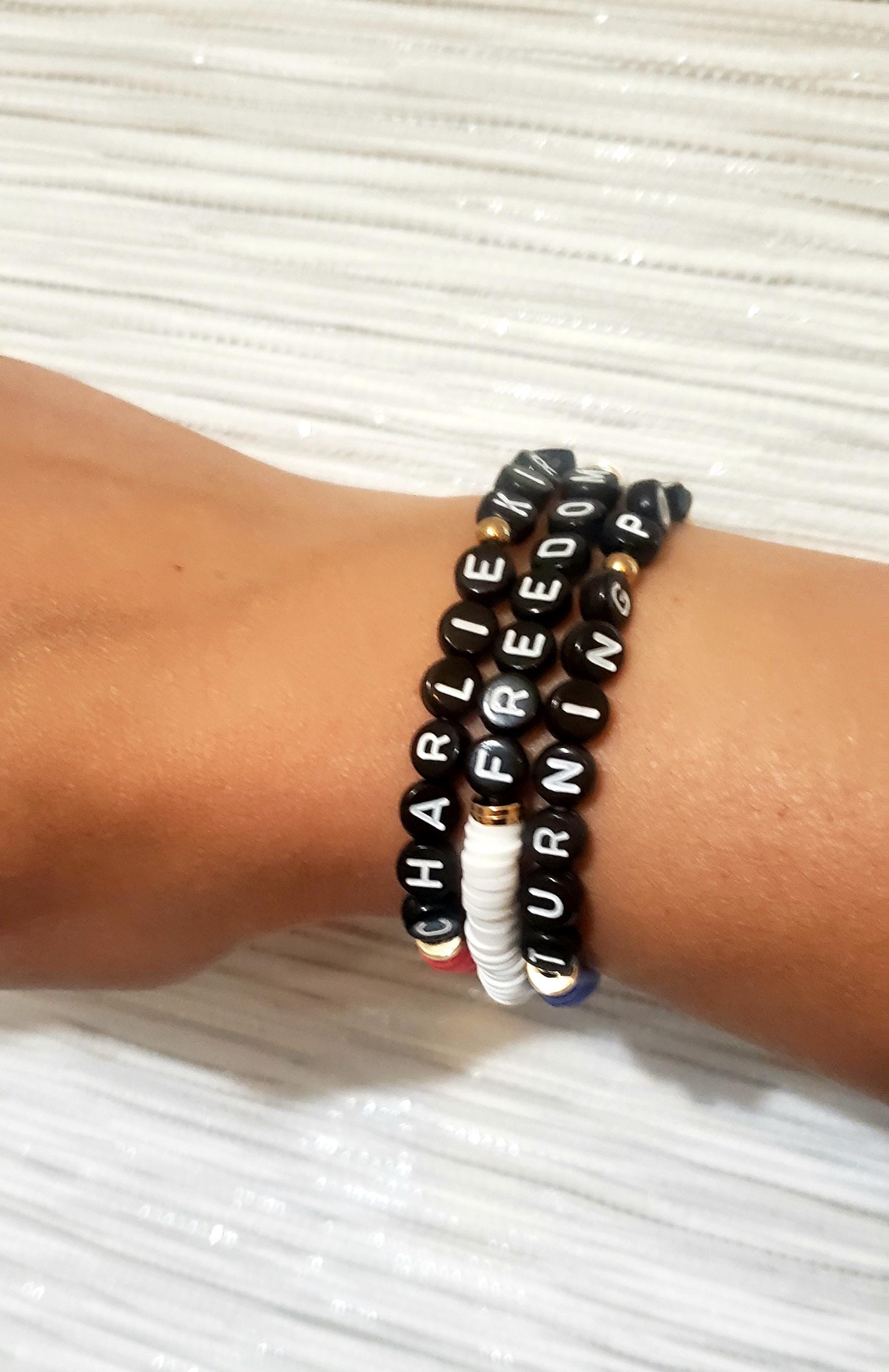 Charlie Kirk Freedom Bracelet: Support Free Speech